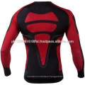 custom printed sublimation polyester spandex rash guard